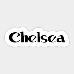 Chelsea cam Sticker